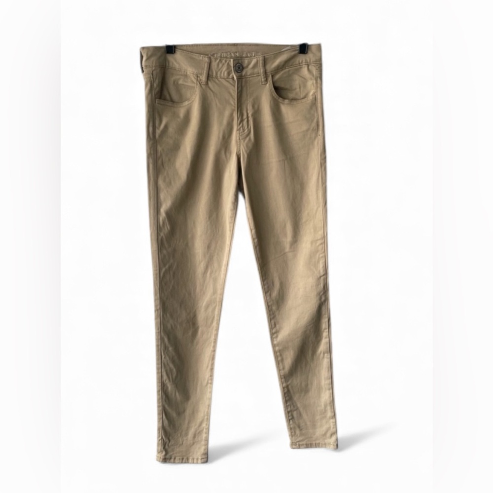 American Eagle Outfitters Beige Skinny Pants